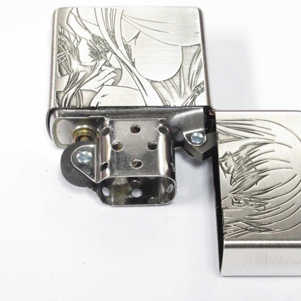 Photo3: Zippo CODE GEASS Lelouch of the Rebellion C.C. Oxidized Silver Both Sides Etching Japan Limited Japanese Anime Oil Lighter (3)