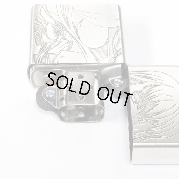 Photo3: Zippo CODE GEASS Lelouch of the Rebellion C.C. Oxidized Silver Both Sides Etching Japan Limited Japanese Anime Oil Lighter (3)