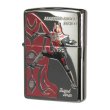 Photo1: Zippo Kamen Rider Den-O Sword Form Momotaros Black Nickel Plating Both Sides Etching Japanese Hero Japan Limited Oil Lighter (1)