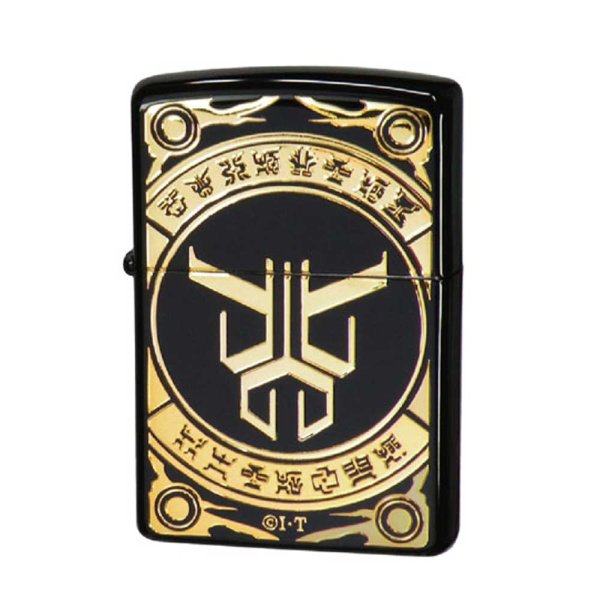 Photo1: Zippo Kamen Kuuga Ultimate Form Ion Black Plating Etching Japanese Hero Japan Limited Oil Lighter (1)
