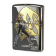 Photo1: Zippo Kamen Rider Den-O Ax Form Kintaros Black Nickel Plating Both Sides Etching Japanese Hero Japan Limited Oil Lighter (1)