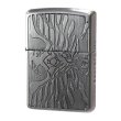 Photo1: Zippo Kamen Rider Shocker Oxidized Silver Plating 2-sides Etching Japanese Hero Japan Limited Oil Lighter (1)