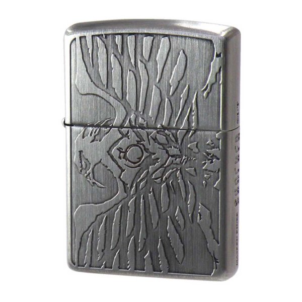 Photo1: Zippo Kamen Rider Shocker Oxidized Silver Plating 2-sides Etching Japanese Hero Japan Limited Oil Lighter (1)