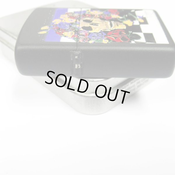 Photo4: Outlet Vintage Zippo Grateful Dead Bertha Skull Matte Black 1997 Japan Limited Oil Lighter (4)
