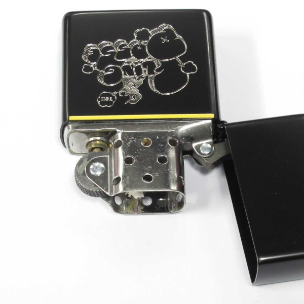 Photo3: Zippo Hypnosismic Shibuya Division Rap Battle Matte Black Japan Limited Yellow Oil Lighter (3)