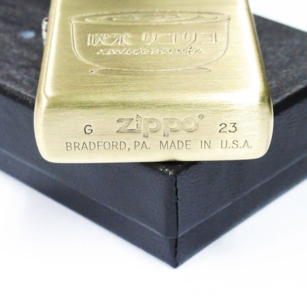 Photo4: Zippo Lycoris Recoil Cafe Lyco Reco Oxidized Brass 3-sides Etching Japan Limited Japanese Anime Oil Lighter (4)