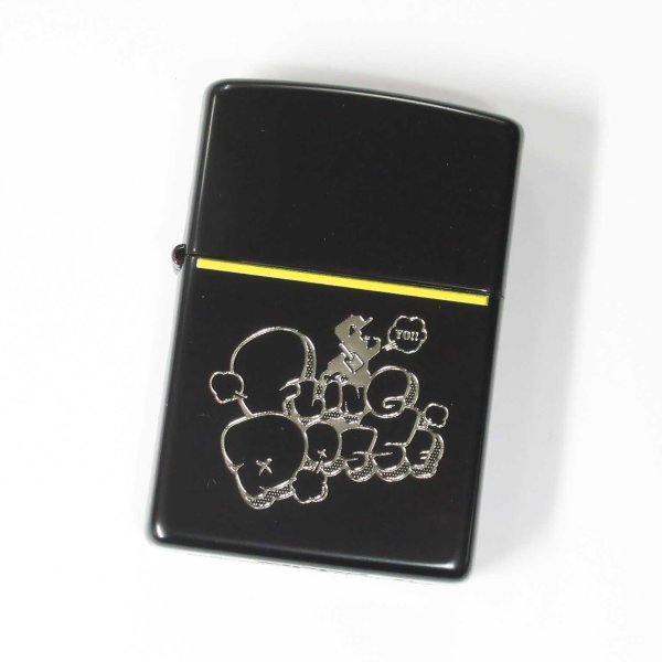 Photo1: Zippo Hypnosismic Shibuya Division Rap Battle Matte Black Japan Limited Yellow Oil Lighter (1)