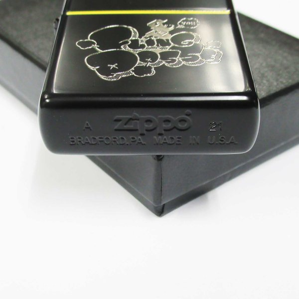 Photo4: Zippo Hypnosismic Shibuya Division Rap Battle Matte Black Japan Limited Yellow Oil Lighter (4)