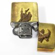 Photo3: Vintage Zippo Cowboy Rodeo Metal Solid Brass 1993 Oil Lighter (3)