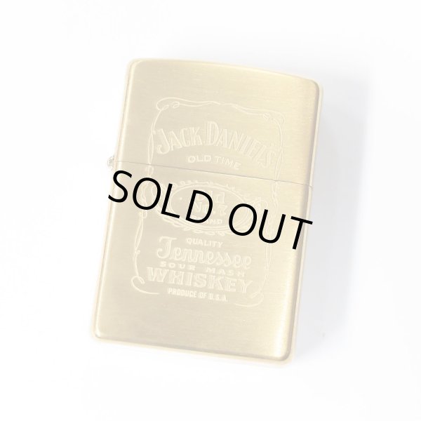 Photo1: Vintage Zippo Jack Daniel's Brass Satena 1998 Oil Lighter (1)