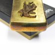 Photo5: Vintage Zippo Cowboy Rodeo Metal Solid Brass 1993 Oil Lighter (5)