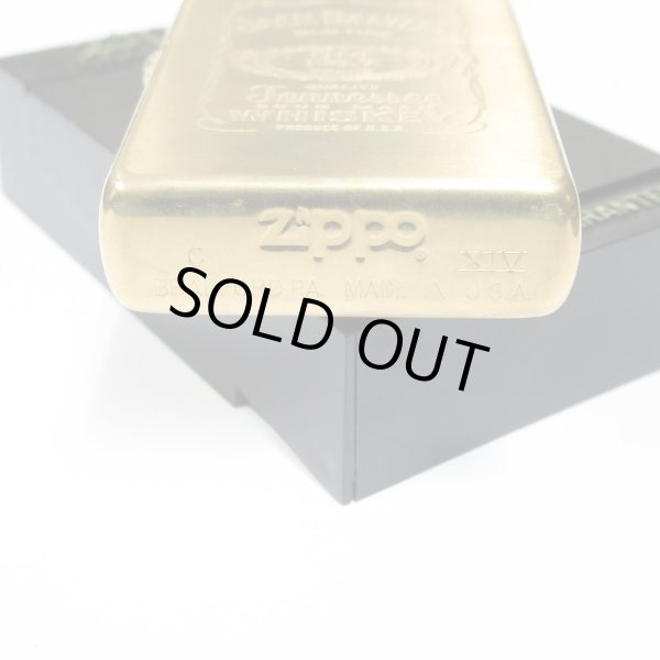 Photo3: Vintage Zippo Jack Daniel's Brass Satena 1998 Oil Lighter (3)