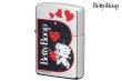 Photo4: Zippo Betty Boop B Design Street Chrome Etching Japan Limited Oil Lighter (4)