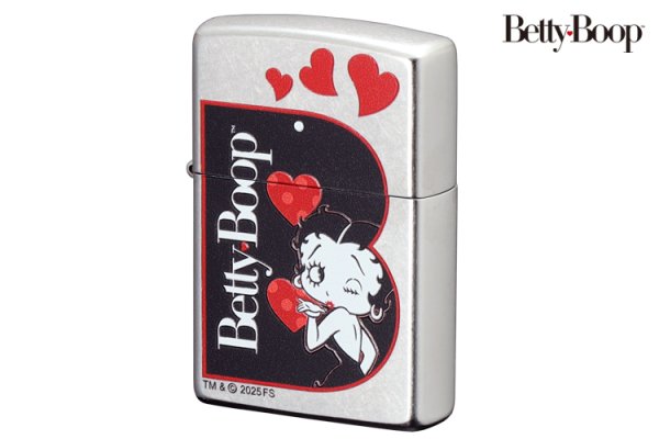 Photo4: Zippo Betty Boop B Design Street Chrome Etching Japan Limited Oil Lighter (4)
