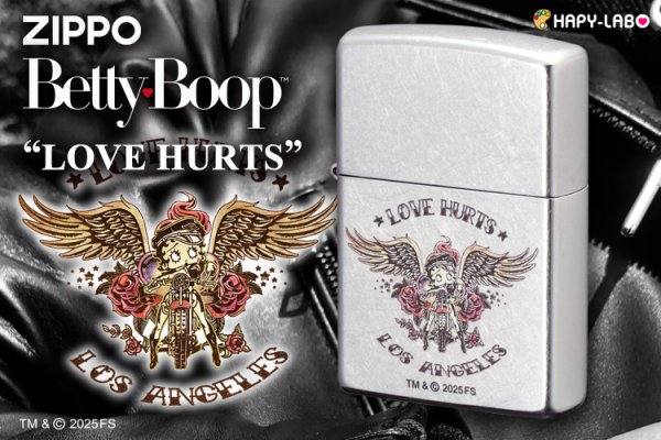 Photo7: Zippo Betty Boop Love Hurts Street Chrome Etching Japan Limited Oil Lighter (7)