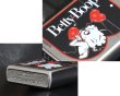 Photo5: Zippo Betty Boop B Design Street Chrome Etching Japan Limited Oil Lighter (5)