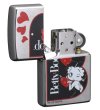 Photo3: Zippo Betty Boop B Design Street Chrome Etching Japan Limited Oil Lighter (3)