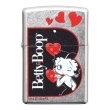 Photo1: Zippo Betty Boop B Design Street Chrome Etching Japan Limited Oil Lighter (1)