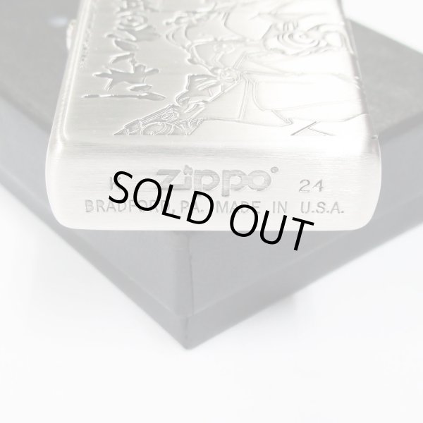 Photo5: Zippo Kabaneri of the Iron Fortress Mumei Oxidized Silver Plating 3-Sides Etching Japan Limited Oil Lighter (5)
