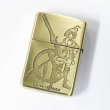 Photo2: Zippo Kabaneri of the Iron Fortress The Battle of Unato Mumei Oxidized Brass Plating Both Sides Etching Japan Limited Oil Lighter (2)