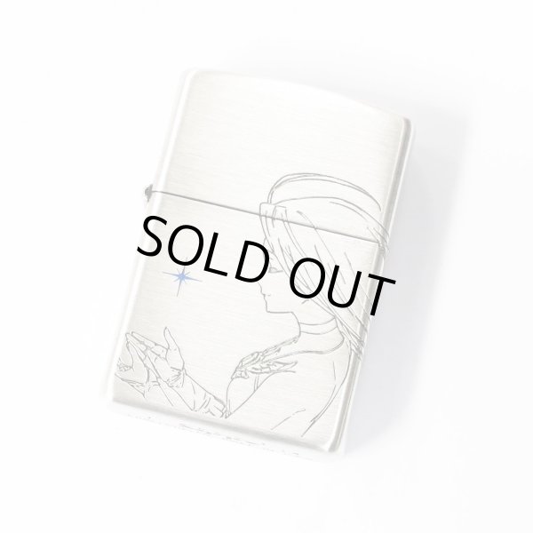 Photo1: Zippo Granblue Fantasy Lyria Oxidized Silver Plating 3-Sides Etching Japan Limited Oil Lighter (1)