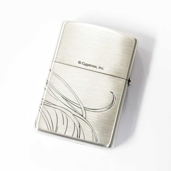 Photo2: Zippo Granblue Fantasy Lyria Oxidized Silver Plating 3-Sides Etching Japan Limited Oil Lighter (2)