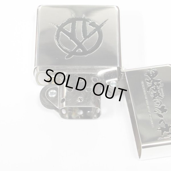Photo3: Zippo Kabaneri of the Iron Fortress Kanji 六根清浄 Silver Mirror Plating Both Sides Etching Japan Limited Oil Lighter (3)