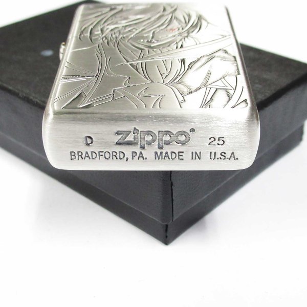 Photo4: Zippo CODE GEASS Lelouch of the Rebellion Oxidized Silver Both Sides Etching Japan Limited Japanese Anime Oil Lighter (4)