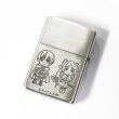 Photo2: Zippo Frieren Beyond Journey's End Himmel Oxidized Silver Both Sides Etching Japan Limited Japanese Anime Oil Lighter (2)