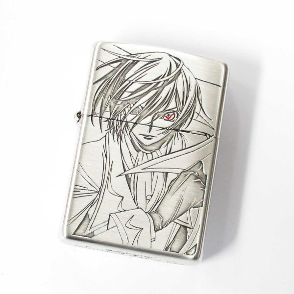 Photo1: Zippo CODE GEASS Lelouch of the Rebellion Oxidized Silver Both Sides Etching Japan Limited Japanese Anime Oil Lighter (1)
