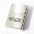 Photo1: Zippo Coca-Cola Silver Satena Etching 2007 Japan Limited Oil Lighter (1)