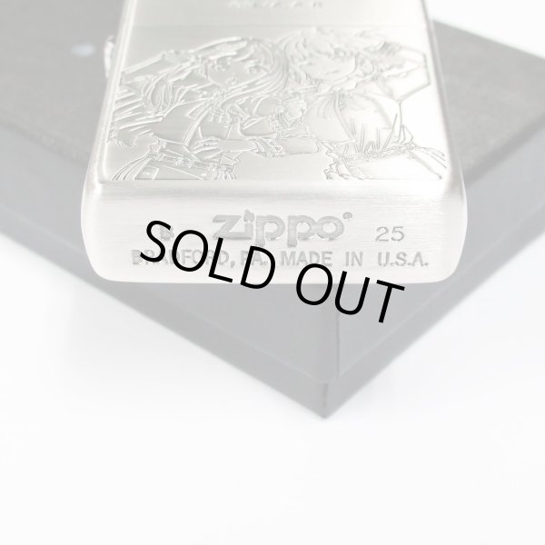 Photo4: Zippo Lycoris Recoil Chisato Takina Oxidized Silver Both Sides Etching Japan Limited Japanese Anime Oil Lighter (4)
