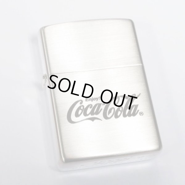 Photo6: Zippo Coca-Cola Silver Satena Etching 2007 Japan Limited Oil Lighter (6)