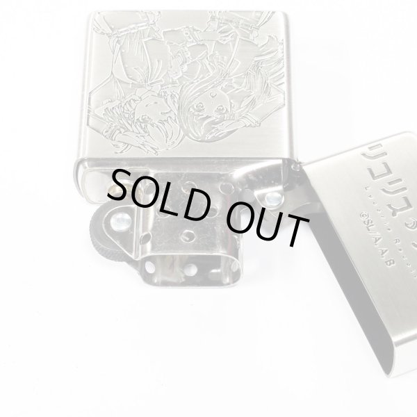 Photo3: Zippo Lycoris Recoil Chisato Takina Oxidized Silver Both Sides Etching Japan Limited Japanese Anime Oil Lighter (3)
