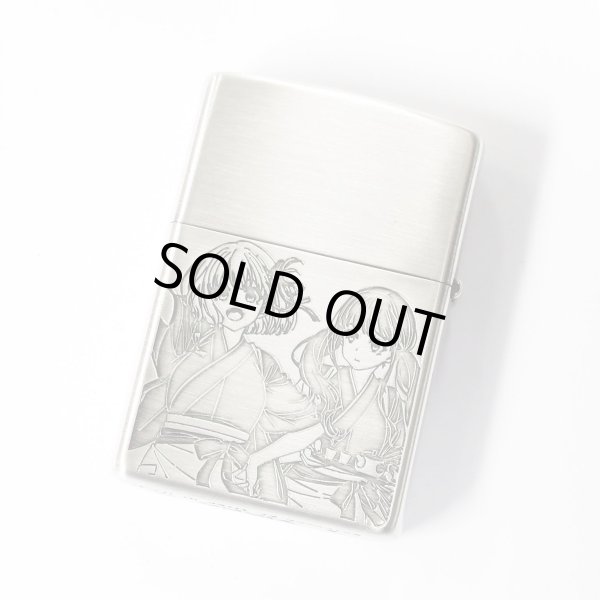 Photo2: Zippo Lycoris Recoil Chisato Takina Oxidized Silver Both Sides Etching Japan Limited Japanese Anime Oil Lighter (2)