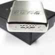 Photo5: Zippo Coca-Cola Silver Satena Etching 2007 Japan Limited Oil Lighter (5)