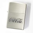 Photo2: Zippo Coca-Cola Silver Satena Etching 2007 Japan Limited Oil Lighter (2)