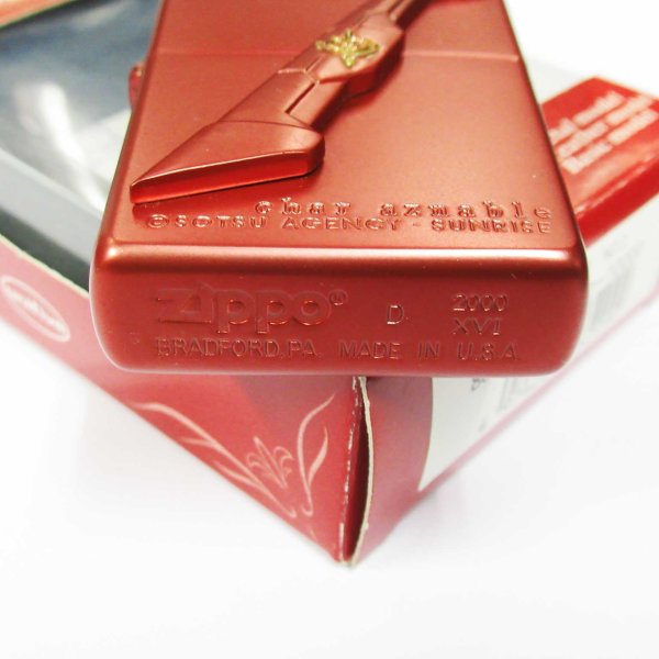Photo4: Vintage Zippo Mobile Suit Gundam Char Aznable The Red Comet 2000 Japan Limited Anime Oil Lighter #2 (4)