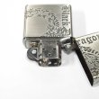 Photo3: Zippo Tribal Tattoo Dragon 2-Sides Etching Oxidized Silver Plating Japan Limited Oil Lighter (3)