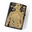 Photo3: Used Zippo Tokyo Revengers Matte Black Gold Both Sides Etching Japanese Anime Manga Japan Limited Oil Lighter (3)