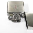 Photo3: Zippo Star Deep Engraving Rhinestone Silver Satena Plating Japan Limited Oil Lighter (3)