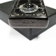 Photo4: Zippo Native American Metal Onyx Black Nickel Plating Etching Japan Limited Oil Lighter (4)