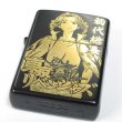 Photo2: Used Zippo Tokyo Revengers Matte Black Gold Both Sides Etching Japanese Anime Manga Japan Limited Oil Lighter (2)