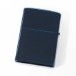 Photo2: Vintage Zippo 2002 Blue Titanium Coating Japan Limited Oil Lighter (2)