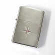 Photo1: Zippo Star Deep Engraving Rhinestone Silver Satena Plating Japan Limited Oil Lighter (1)