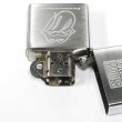 Photo3: Vintage Zippo Rolling Stones Chrome Satena Etching 2002 Oil Lighter (3)
