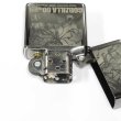 Photo3: Zippo Godzilla 60th Anniversary Holywood A Black Nickel Plating Japan Limited Oil Lighter (3)