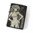 Photo1: Zippo Evangelion Eva Shikinami Asuka Langley 新2号機α Black Titanium Japan Limited Oil Lighter (1)