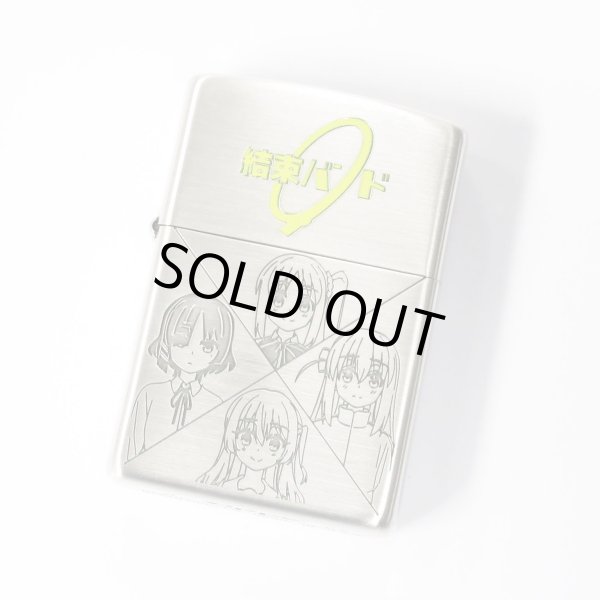 Photo1: Zippo BOCCHI THE ROCK! Cable Ties Oxidized Silver Both Sides Etching Japanese Anime Japan Limited Oil Lighter (1)