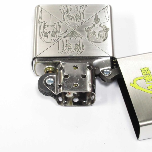 Photo3: Zippo BOCCHI THE ROCK! Cable Ties Oxidized Silver Both Sides Etching Japanese Anime Japan Limited Oil Lighter (3)
